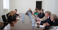 დავით დონდუა ცენტრალური ევროპის კულტურის პლატფორმის (PCCE) მონაწილე ქვეყნების წარმომადგენლებს შეხვდა