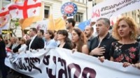 «BBC» (დიდი ბრიტანეთი): მსვლელობა თბილისში ლოზუნგით-„არა“ რუსულ ფაშიზმს!“