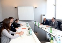 მიხეილ ჩხენკელი ეუთოს წარმომადგენლებს შეხვდა