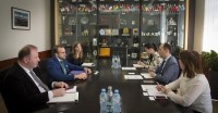 ლევან დავითაშვილია შშ-ის სოფლის მეურნეობის დეპარტამენტის წარმომადგენლებს შეხვდა