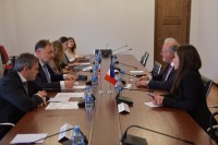 საფრანგეთის ელჩი საქართველოში „ქართული ოცნება - ძლიერი საქართველოსთვის“ ფრაქციის წარმომადგენლებს შეხვდა