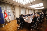 დაბა წყნეთში სპორტული ცენტრი აშენდა