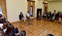 თამარ ჩუგოშვილი ამერიკული საბჭოების პროფესიული პრაქტიკის პროგრამის კურსდამთავრებულებს შეხვდა