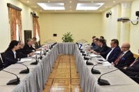 რომან კაკულია ფინეთის პარლამენტის ფინეთ-საქართველოს საპარლამენტო მეგობრობის ჯგუფის ხელმძღვანელს შეხვდა