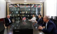 ლევან დავითაშვილი USAID-ის მისიის დირექტორს, პიტერ ვებლერს შეხვდა