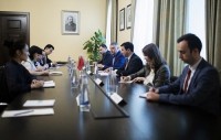 არჩილ თალაკვაძე ჩინეთის ახლადდანიშნულ ელჩს შეხვდა
