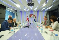 ივანე მაჭავარიანი ნიდერლანდების სამეფოს ელჩს შეხვდა