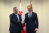 გიორგი კვირიკაშვილი ნორვეგიის საგარეო საქმეთა მინისტრს შეხვდა