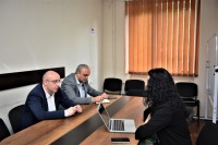  კახაბერ გვანცელაძე კომპანია “საი გლობალის“ აღმასრულებელ დირექტორს შეხვდა