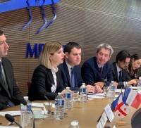 პარიზში საფრანგეთი-საქართველოს ბიზნესსაბჭოს სესია გაიმართა