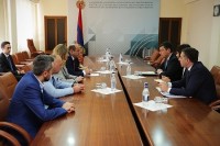 გიორგი გახარიამ და სურენ კარაიანმა საქართველო-სომხეთის ეკონომიკური ურთიერთობების საკითხები განიხილეს