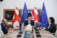 არჩილ თალაკვაძემ და სოფო კილაძემ დიპლომატიური კორპუსის წარმომადგენლებს „ბავშვის დახმარების ცხელი ხაზის“ შესახებ ინფორმაცია გააცნეს