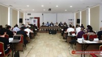 ეროვნული თავდაცვის უმაღლეს კურსზე თავდაცვის მინისტრი მოხსენებით წარსდგა