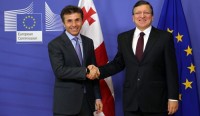 საქართველოს პრემიერ-მინისტრი ევროკომისიის პრეზიდენტს შეხვდა 