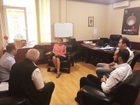 „ახალგაზრდა ადვოკატები“ იუსტიციის უმაღლესი საბჭოს წევრ ანა დოლიძეს შეხვდნენ
