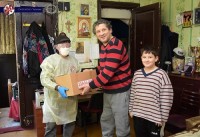 კრწანისის რაიონში მცხოვრები ვეტერანებისთვის თანადგომის აქცია გაიმართა