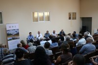  ქარელში მთაში სათიბ-საძოვრების რაციონალურად გამოყენების სახელწიფო პროგრამის გაცნობის მიზნით შეხვედრა გაიმართა 