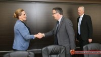 თავდაცვის სამინისტროს გაერთიანებული სამეფოს დელეგაცია ესტუმრა