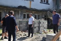 გურიის მხარის რწმუნებულმა მუნიციპალიტეტში მიმდინარე ინფრასტრუქტურული სამუშაოები დაათვალიერა