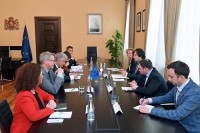 პარლამენტის თავმჯდომარე ევროკავშირის საგარეო ქმედებათა სამსახურის მმართველ დირექტორს შეხვდა