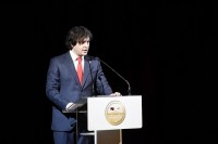 რუსთაველის თეატრში ქართული პარლამენტარიზმის 100 წლის იუბილესადმი მიძღვნილი ღონისძიება გაიმართა