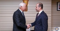 მიხეილ ჯანელიძე რუმინეთის საგარეო საქმეთა მინისტრს შეხვდა