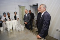 ლევან დავითაშვილი ახმეტაში სასოფლო-სამეურნეო კოოპერატივის წევრებს შეხვდა