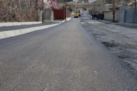 გლდანში ჯანჯღავას III შესახვევში ასფალტის საფარი იგება