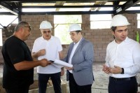 მიხეილ ჩხენკელმა მესტიის მუნიციპალიტეტში სოფელ წვირმის საჯარო სკოლის სამშენებლო სამუშაოები მოინახულა