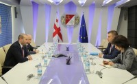 მამუკა ბახტაძე საქართველოში ევროპის საბჭოს ოფისის ხელმძღვანელს შეხვდა