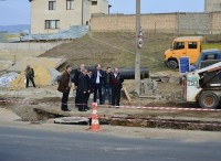 ნაძალადევში ინფრასტრუქტურული სამუშაოები მიმდინარეობს