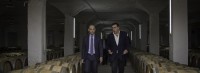 ლევან დავითაშვილი გურჯაანში, ღვინის საწარმოში-„ბოლერო და კომპანია“ იმყოფებოდა