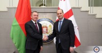  მიხეილ ჯანელიძე ბელარუსის საგარეო საქმეთა მინისტრს შეხვდა 