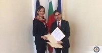 საქართველოს ელჩმა ბულგარეთის საგარეო საქმეთა მინისტრის მოადგილეს რწმუნებათა სიგელების ასლი გადასცა