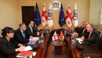 კახა კახიშვილი ბელორუსის ელჩს შეხვდა
