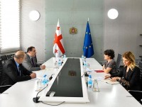 მიხეილ ჩხენკელმა საქართველოში UNHCR-ის წარმომადგენელთან თანამშრომლობის გეგმები განიხილა