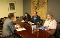 დიმიტრი ქუმსიშვილი მსოფლიო ბანკის აღმასრულებელ დირექტორს, ფრენკ ჰიმსკერკს შეხვდა