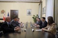 არჩილ თალაკვაძე აშშ-ის საერთაშორისო განვითარების სააგენტოს დირექტორის მოადგილეს შეხვდა არჩილ თალაკვაძე აშშ-ის საერთაშორისო განვითარების სააგენტოს დირექტორის მოადგილეს შეხვდა
