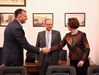 ზურაბ პატარაძემ KFW-ს წარმომადგენლებთან სამუშაო შეხვედრა გამართა