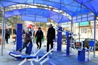 ნაძალადევში ავტოსადგომის ნაცვლად საბავშვო გასართობი მოედანი და ფიტნეს ზონა მოეწყო 