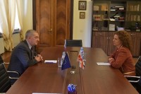 გიორგი ვოლსკი ევროკავშირის დელეგაციის პოლიტიკის განყოფილების უფროსს შეხვდა 