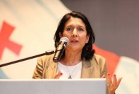 სალომე ზურაბიშვილი ქართულ ჯარს მიმართავს