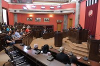ზაზა ხუციშვილი და გიორგი გაჩეჩილაძე გარემოს დაცვის საკითხებით დაინტერესებულ მოსწავლეებს შეხვდნენ