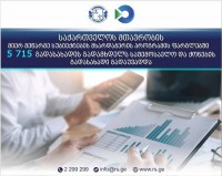 5 715 გადასახადის გადამხდელს საშემოსავლო და ქონების გადასახადი გადაუვადდა