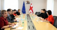 ნინო ჯავახაძე ადამიანის უფლებათა საკითხებში ევროკავშირის სპეციალურ წარმომადგენელს შეხვდა