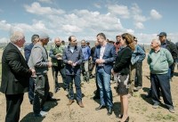 ლევან დავითაშვილმა სასოფლო-სამეურნეო კოოპერატივის „ნიქოზი” სანერგე მეურნეობა მოინახულა