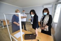 სამაგისტრო გამოცდების დაწყებას ნუნუ მიცკევიჩი ბათუმის საგამოცდო ცენტრში გაეცნო