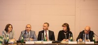 ჟენევის დისკუსიების მონაწილეებსა და არასამთავრობო ორგანიზაციების  წარმომადგენლებს შორის შეხვედრა გაიმართა
