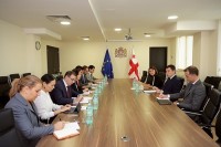 გიორგი გახარია საერთაშორისო სავალუტო ფონდის მისიას შეხვდა