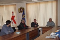 ემზარ საბანაძემ კორონავირუსის საპრევენციო  ღონისძიებებზე მომუშავე ჯგუფთან შეხვედრა გამართა   